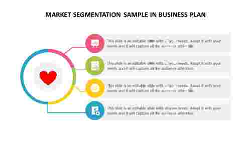 marketing segmentation in a business plan